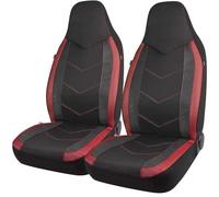 BIKKJBK Fundas Asientos Coche Protector de Asiento Universal Tipo Cubo para la Espalda, Tejido de Malla Transpirable con Textura de Fibra, Funda para Asiento de Coche, cojín