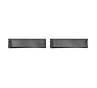 BIKKJBK Parachoques Antiniebla Grille para Model Y Tira Retención Agua Maletero Delantero/Parachoques Inferior Coche Red Antiinsectos/protección Entrada Aire/Cubierta De Salida De Aire Rejilla Malla