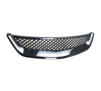 BIKKJBK Parachoques Antiniebla Grille Parrilla De Parachoques Rejilla De Malla para Capó Delantero De Motor, Color Negro Brillante para Civic JDM para Type R 2DR / 4DR EM/ES 2001-2003 Rejilla Malla