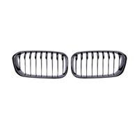 BIKKJBK Parachoques Antiniebla Grille Parrilla Delantera para Coche, Color Negro Brillante, Accesorios para 1 Serie F20 M140i 118d F21 2011-2018 Rejilla Malla