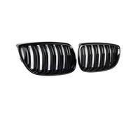 BIKKJBK Parachoques Antiniebla Grille Parrillas De Doble Línea, Parrilla De Parachoques Delantero para E92 E93, 2 Puertas, Pre-lci M3 2006-2009, Piezas De Diseño De Coche Rejilla Malla