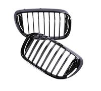 BIKKJBK Parachoques Antiniebla Grille Rejilla De Parachoques Delantero De Coche para 7 Series G11 G12 730i 740i 750i 2015-2019 Reemplazo De Parrilla Negra De Doble Listón Rejilla Malla