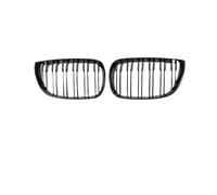 BIKKJBK Parachoques Antiniebla Grille Rejilla De Parachoques Delantero para Coche, Cubierta De Parrilla Negra para 1 Serie E81 E87 2004-2006, Accesorios De Estiramiento Facial Rejilla Malla