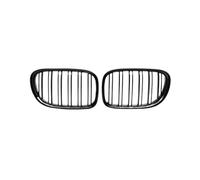 BIKKJBK Parachoques Antiniebla Grille Un Par De Parrillas Delanteras para Coche, Color Negro Brillante para 7 Series F01 F02 F03 F04 740i 750i 2009-2015, Accesorios para Automóviles Rejilla Malla
