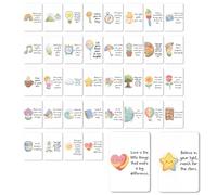 BIKPRST 36 Tarjetas Motivacionales, Tarjetas de Afirmación Positiva, Tarjetas de Afirmaciones Positivas, Tarjetas de Felicitación, Frases Bonitas, Tarjetas de Aliento, Tarjetas Inspiradoras