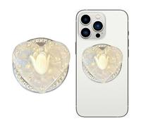 BIKPRST Anillo Movil en forma de corazón con dorso adhesivo,Soporte y Agarre para Teléfonos Móviles y Carcasas,Soporte Agarre Amor Corazón,Soporte Extensible y Soportador de Dedos