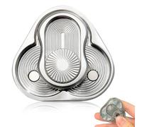 BIKPRST Fidget Slider Toy, Magnéticos Fidget Slider, Juguete Metálicos EDC Deslizante, Metal Fidget Slider para Autismo y TDAH, Juguetes de Escritorio Oficina Adulto,para Aliviar Estrés y Ansiedad