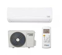 Bilake Aire Acondicionado Split Inverter 3000 frigorías, Bomba de Calor, Frio Calor R32 Gas más ecológico con modulo WiFi