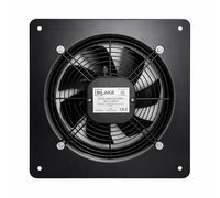 Bilake Extractor Helicoidal Empotrable Ø250 mm | 1300 m³/h - 110W | Ventilador Industrial de Pared en Acero IPX4