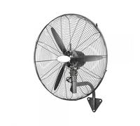 Bilake Ventilador de Pared 145W | Ventilador Industrial 2 Posiciones oscilante o Fijo y Cabezal orientable Borrasca Ø 56 cm de diámetro