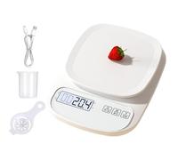 Bilancia Alimentare - Elettronica Bilancia Da Cucina | Professionale Alta Precision Bilancia | Bilancia Da Cucina Con Display Lcd | Bilancia Da Caffè | Bilancia Digitale In Grammi | Bilancia Elettron