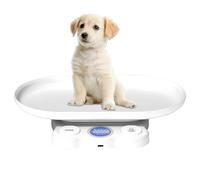 Bilancia per Gatti - Strumento Pesatura Animali Alta Precisione | Bilancias Digitale Portátil | Casa Bagno Cuccioli Criceti Cucina, Monitor Peso Elettronico, Display LCD, Tracciamento Salute