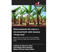 Bilanciamento dei macro e micronutrienti nella banana "Prata Anã": Bilancio di N, Cu, Fe, Mn, Zn, Na, P, K, S, Ca e Mg nella banana "Prata Anã" irrigata nel nord dello Stato di Minas Gerais