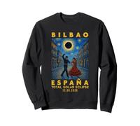 Bilbao, España Eclipse Solar Total 2026 Sudadera