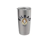 Bilbao España Euskera España Europa España Regalo Bilbao Vaso térmico de acero inoxidable de doble pared
