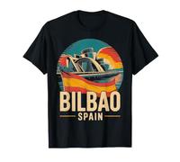 Bilbao España Vivid Scene Travel Souvenir Camiseta