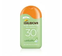 Bilboa Aloe Sensitive SPF 30 Alta - Leche Solar 200ml, Protección Corporal