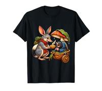 Bilby inventivo entregando pastelería a un Topo lluvioso Camiseta