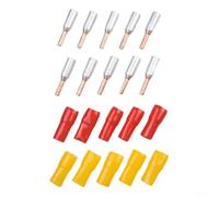 BildeeMait 10 unids GTLA Conector de terminal de alambre de cobre de aluminio para caja de medidor eléctrico, terminales de cable para cables desnudos de 10-35 mm2 (GTLA-25)