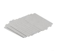 BildeeMait 10pcs Microondas de mica para horno microondas, placa aislante resistente al calor reparación de microondas