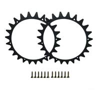 BildeeMait 2 picos de cortacésped para Worx para la serie Landroid, clavos antideslizantes de plástico inclinados compatibles con robots WR153E WR155E WR147E