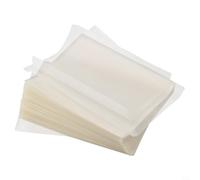 BildeeMait 500 piezas de papel glutinoso comestible para envolver dulces de alimentos, envoltura segura de almidón para Navidad, boda, postre, embalaje de chocolate