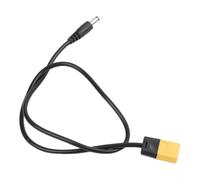 BildeeMait 500mm para xt60 macho a DC5525 macho Cable de alimentación para estación de soldadura TS101 Cable adaptador de silicona de alta temperatura con puntas chapadas en oro para eléctrico para