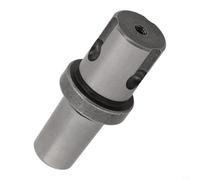 BildeeMait Adaptador de vástago cónico B16 de 3/4 pulgadas, conexión de portabrocas Weldon a rosca B16, accesorio de conversión de metal, gris, 55 mm, tamaño (A)