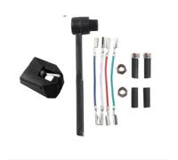 BildeeMait Aguja de punta ovalada para Audio-Technica AT-VMN95E VMN95C, cartucho de repuesto LP120X USB tocadiscos con tornillos y cables