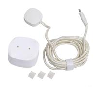 BildeeMait Alarma de sensor de agua, detector de fugas de agua inalámbrico para zigbee 3.0 con cable de sonda, detector inalámbrico para sótano baño, sensor de alarma falsa baja