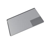 BildeeMait Alfombrilla de silicona antideslizante con canales de drenaje, resistente al agua, contra derrames de café para protección, accesorio de espresso limpio, 60 x 40 cm