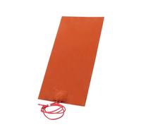 BildeeMait Almohadilla térmica de silicona de 5 V 80 W, 100 x 200 mm, calentador flexible para combustible de automóvil para tanque y agua para tanque