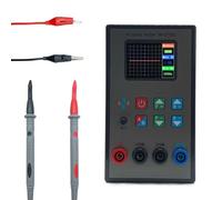BildeeMait Analizador de características analógicas para probador de curva VI de doble canal, pantalla TFT de 2.0 pulgadas, 18 frecuencias ajustables, 9 niveles de resistencia, potencia tipo 3000 mAh