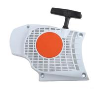 BildeeMait Arrancador de disco de tracción de motosierra MS201 1145 080 2100 para pieza de repuesto compatible con MS201T MS201TC robusto diseño de plástico blanco