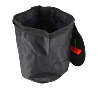 BildeeMait Bolsa colgante frontal para scooter eléctrico, 25 x 25 x 10 cm, cesta de almacenamiento de lona con ganchos dobles, diseño plegable