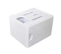 BildeeMait Caja de escáner de tarjetas coleccionables para MTG, diseño compacto de ABS, para aplicación ManaBox para una configuración eficiente del escritorio