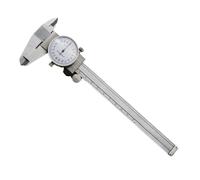 BildeeMait Calibrador Vernier de esfera de acero inoxidable de 0 a 150 mm de choque, calibre métrico de 002 mm, precisión interna externa y medición de profundidad