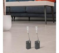 BildeeMait Cepillo de carbono de 5 x 10 x 17 mm para amoladora angular Bosch GWS 7 115 8 115 9 125 10 125 14 150, kit de reparación de motor de grafito de bajo chispa con lengüetas