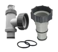 BildeeMait Conjunto de válvula de émbolo para bombas de filtro Intex 28635EG 28633EG 28671EG, interruptor a prueba de fugas, construcción de plástico