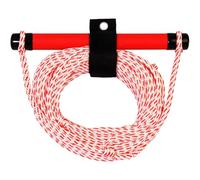 BildeeMait Cuerda de esquí acuático de 20 pies con asa, tubo de cuerda de remolque de PVC, resistente a los rayos UV, línea flotante para deportes acuáticos