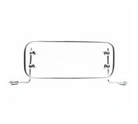 BildeeMait Deflector de viento para parabrisas de motocicleta, largo transparente (rango transparente)