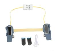 BildeeMait Disparadores móviles para juegos para iPad y tabletas, botones de control de juego ABS de seis dedos, diseño compacto de ABS para juegos de ritmo rápido, negro (7.9 ~ 9.1 pulgadas)