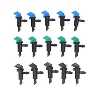 BildeeMait Emisores de goteo eficientes para riego de jardín, tasa de flujo de 1, 2, 4 GPH, ahorro de agua, para tuberías de polietileno, paquete de 60 o 300