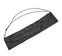 BildeeMait Funda de transporte de nailon resistente para trípode de soporte de iluminación monopié, micrófono, soporte plegable portátil para equipo de estudio fotográfico con cordón, 74 cm, Black, 14