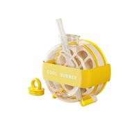 BildeeMait Hielo 2 en 1 para botella de cubo con tapa y contenedor, hielo portátil para bandeja de cubos, botella de agua, reutilizable, máquina de hielo, picnic, gimnasio, viajes, para material de