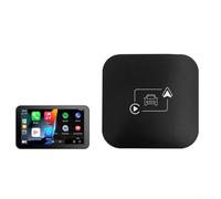 BildeeMait Inalámbrico para CarPlay para Android Auto Smart Box 2024 Dispositivo de transmisión de coche WiFi habilitado Diseño compacto 11.5x11.5x3.5CM Actualizaciones de firmware OTA