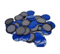 BildeeMait Kit de 50 parches de goma con cable de 58 mm para reparación de pinchazos de neumáticos de coche, resistentes para camiones, furgonetas, autobuses