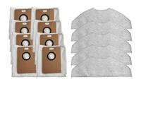 BildeeMait Kit de trapeador + bolsas de polvo RVA301 RVA202 compatible con Tapo RV30 MAX Plus para Tapo RV20 MAX Plus Accesorio de máquina de barrido