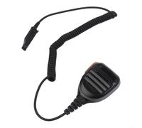 BildeeMait Micrófono de altavoz Baofeng UV-9R Pro UV-XR para walkie Talkie - Micrófono ergonómico de hombro con botón PTT y clip giratorio - Micrófono de radio resistente de 60-210 cm