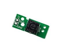 BildeeMait Microinterruptor de botón central de repuesto PCB para Logitech G403 y G703 Hero Ratones Verde Pieza de reparación de placa de circuito